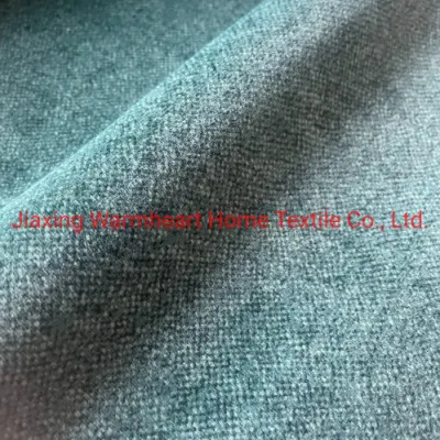 Tissu d'ameublement en tissu d'ameublement en tissu de canapé en velours super doux imprimé en polyester (JX021)